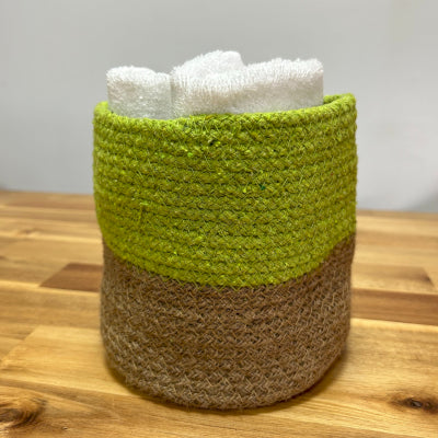 Cotton Rope Storage Baskets – Large Laundry Bin or 3-Piece Decorative Set