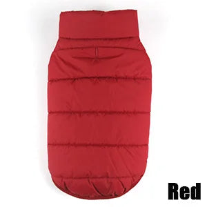 πΎ Winter Cotton-Padded Dog Vest β Cozy Fleece-Lined Jacket for All Breeds