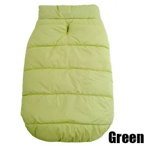 πΎ Winter Cotton-Padded Dog Vest β Cozy Fleece-Lined Jacket for All Breeds