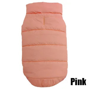 πΎ Winter Cotton-Padded Dog Vest β Cozy Fleece-Lined Jacket for All Breeds