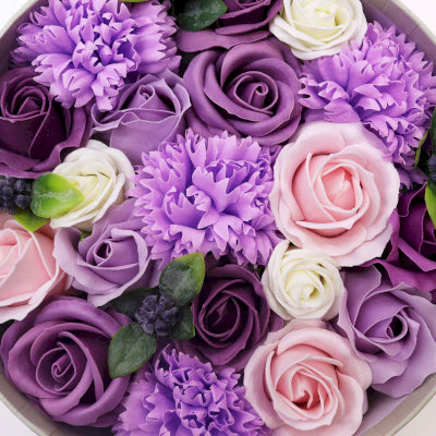 Soap Flower Gift Boxes – Romantic Scented Flower Soaps in Elegant Display Packaging