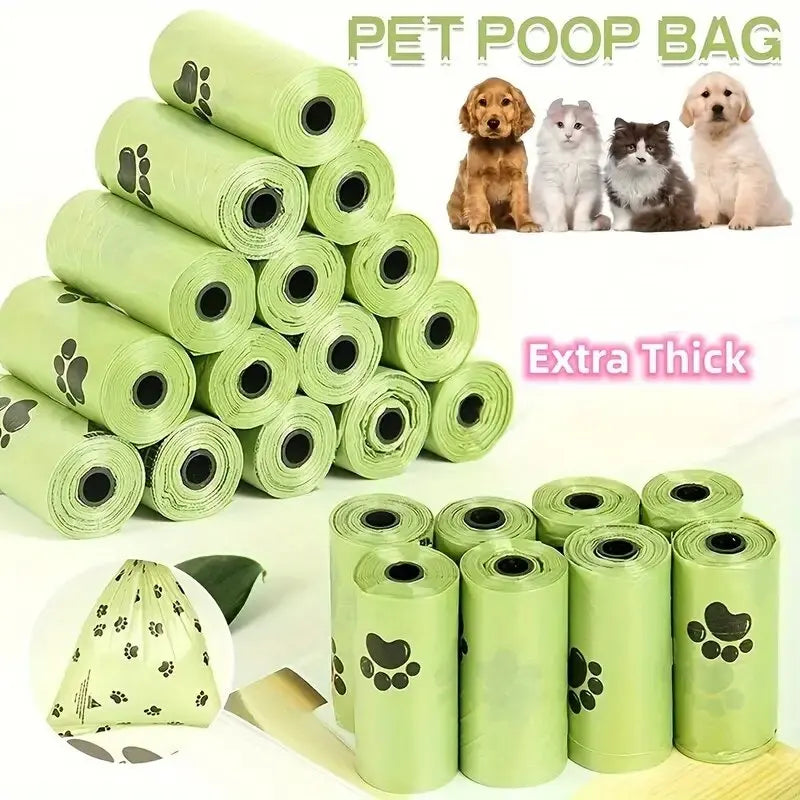 240-Count Leak-Proof Dog Waste Bags – Durable & Extra Thick for Clean and Easy Pickups