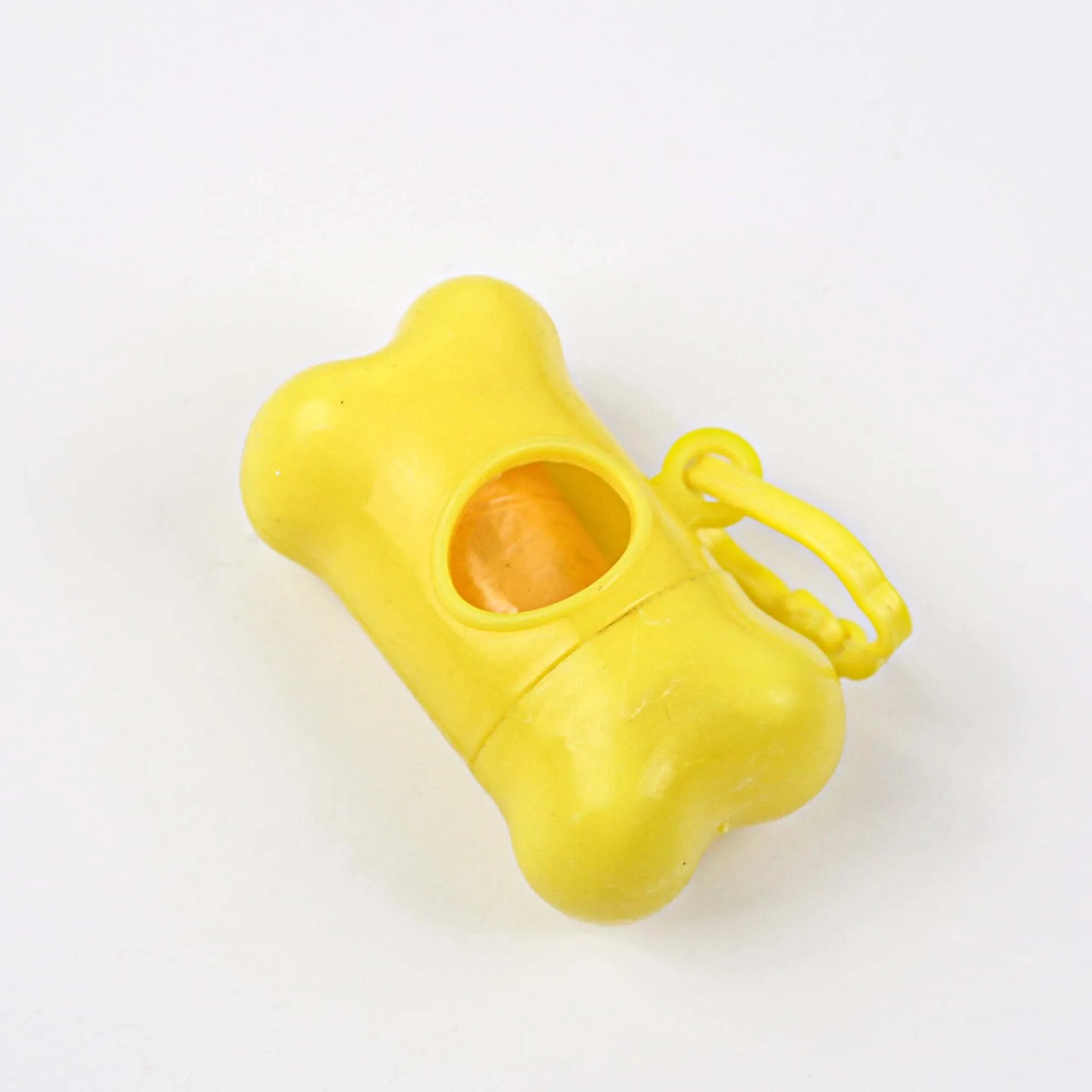🦴 Portable Bone-Shaped Dog Waste Bag Holder – Includes Disposable Bags for Outdoor Walks