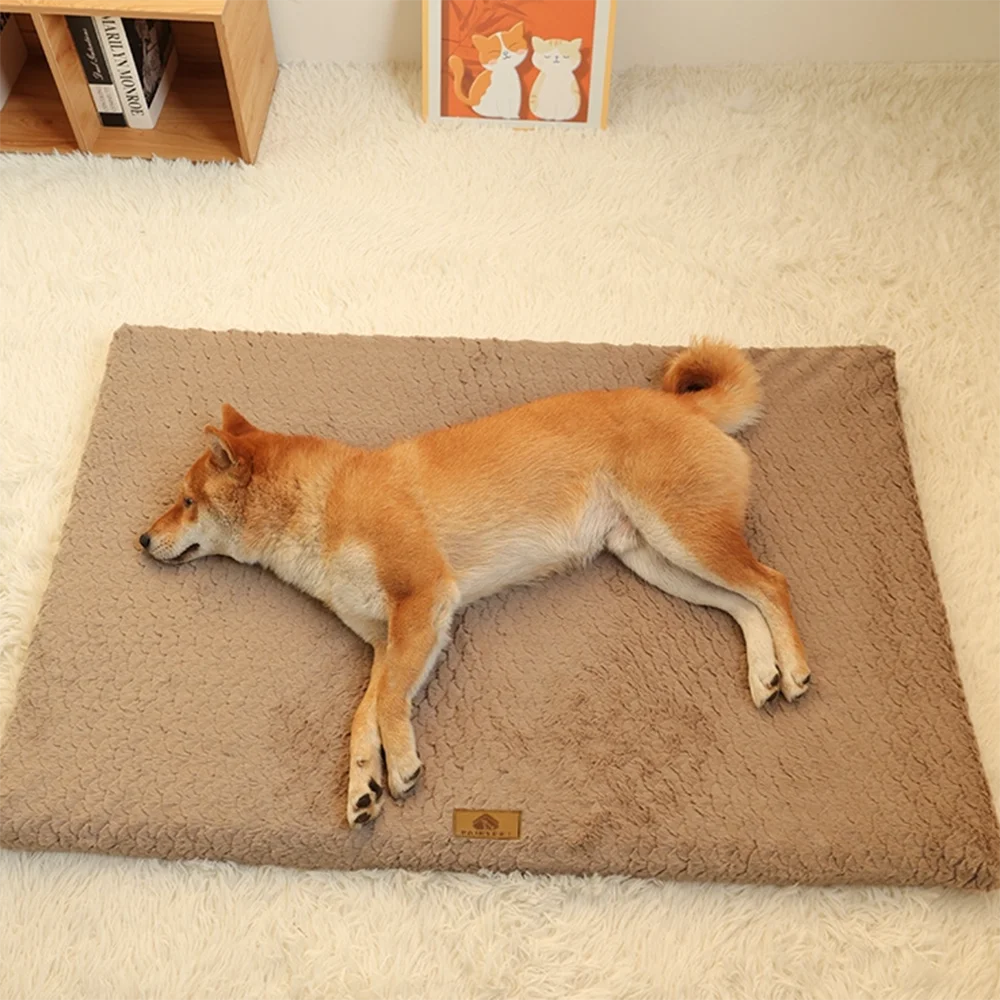 Removable & Machine-Washable Corduroy Dog Bed – Cozy, Durable & Versatile Pet Sofa