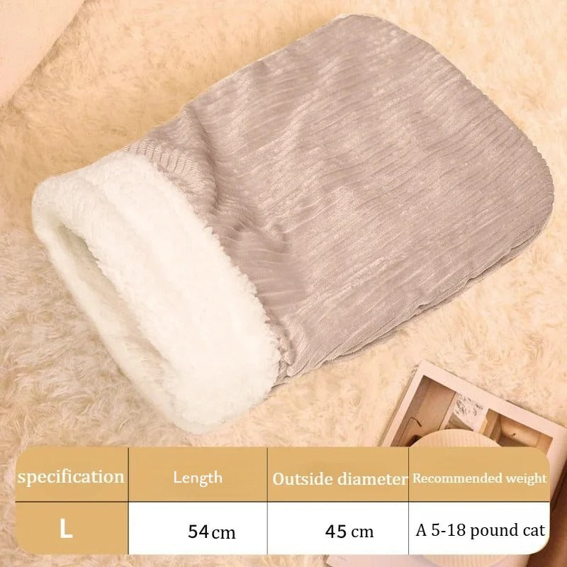 Cat Nest Four Seasons General Purpose Cat Winter Warm Sleeping Nest Semi-closed Security Pocket Nest Cat Sleeping Supplies pets