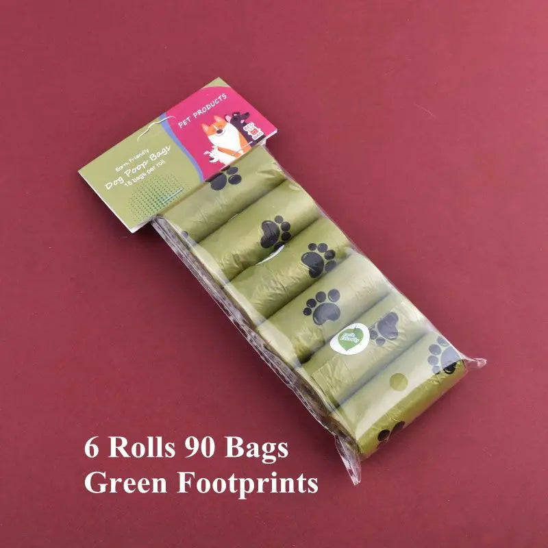 Portable Dog Poop Bags with Dispenser – Colorful, Eco-Friendly & Convenient Pet Waste Solution Ditzy Petunia
