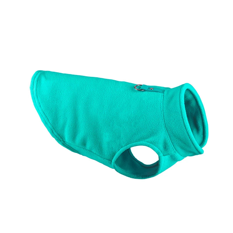 Winter Fleece Dog Clothes – Warm Puppy Coat for Small & Medium Dogs