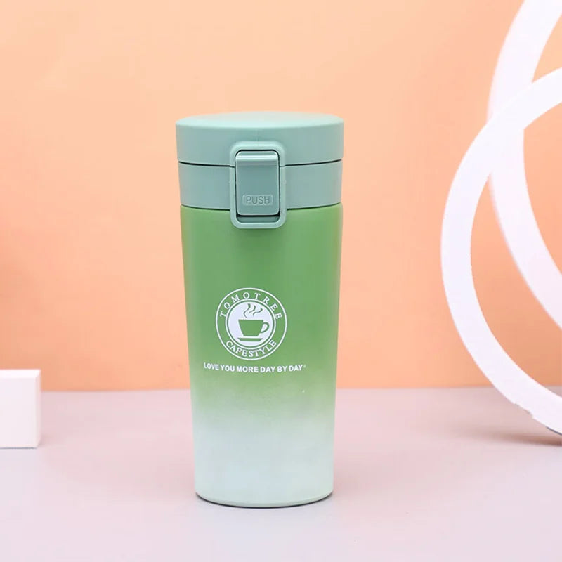 Stainless Steel Vacuum Flask – Leak-Proof Travel Mug for Hot & Cold Drinks (380ml/500ml) Ditzy Petunia