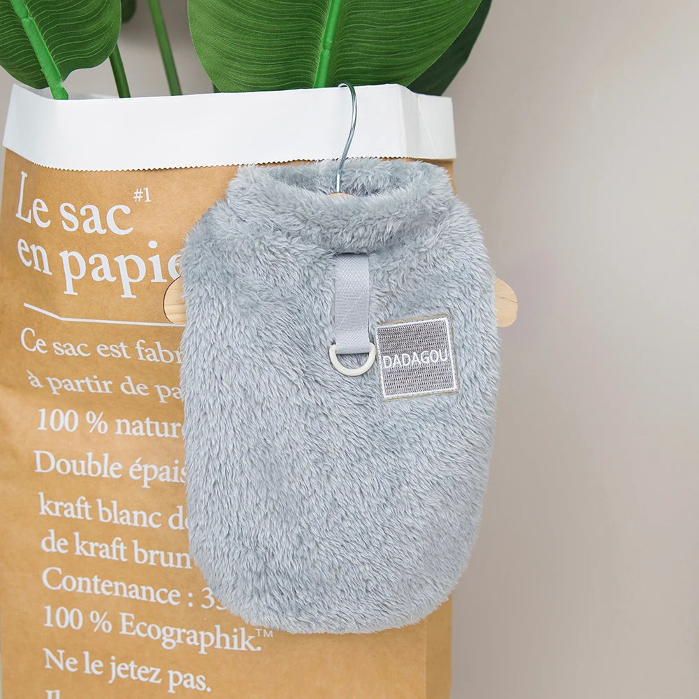 Winter Fleece Pet Vest – Cozy, Soft, and Perfect for Chilly Days