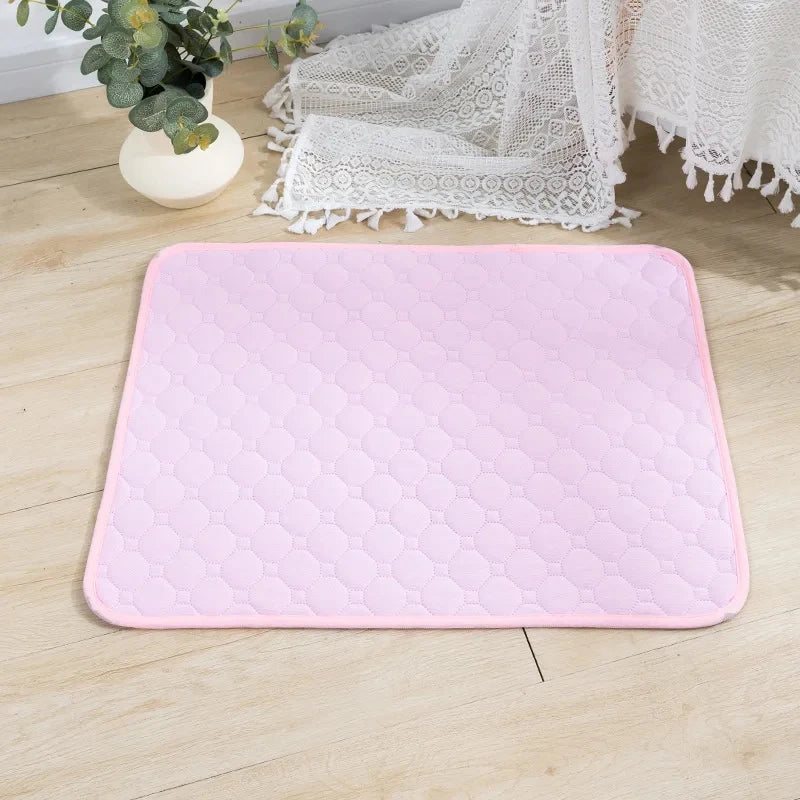 Washable and Reusable Dog Bed Mat – Waterproof, Anti-Slip, Multi-Layer Absorbent Pad