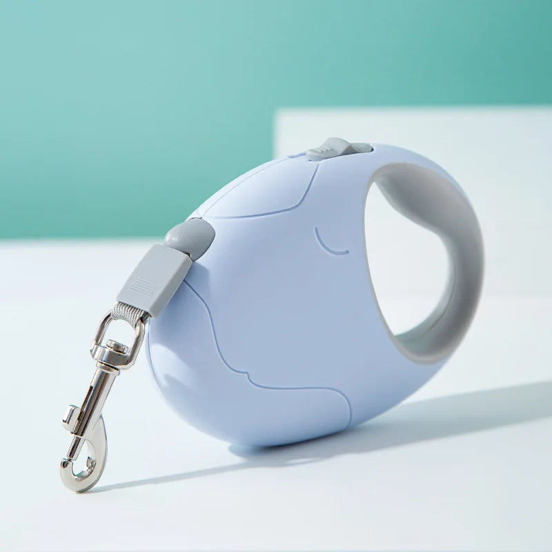 Retractable Nylon Dog Leash – Quick Release Pet Lead for Puppies & Small Dogs