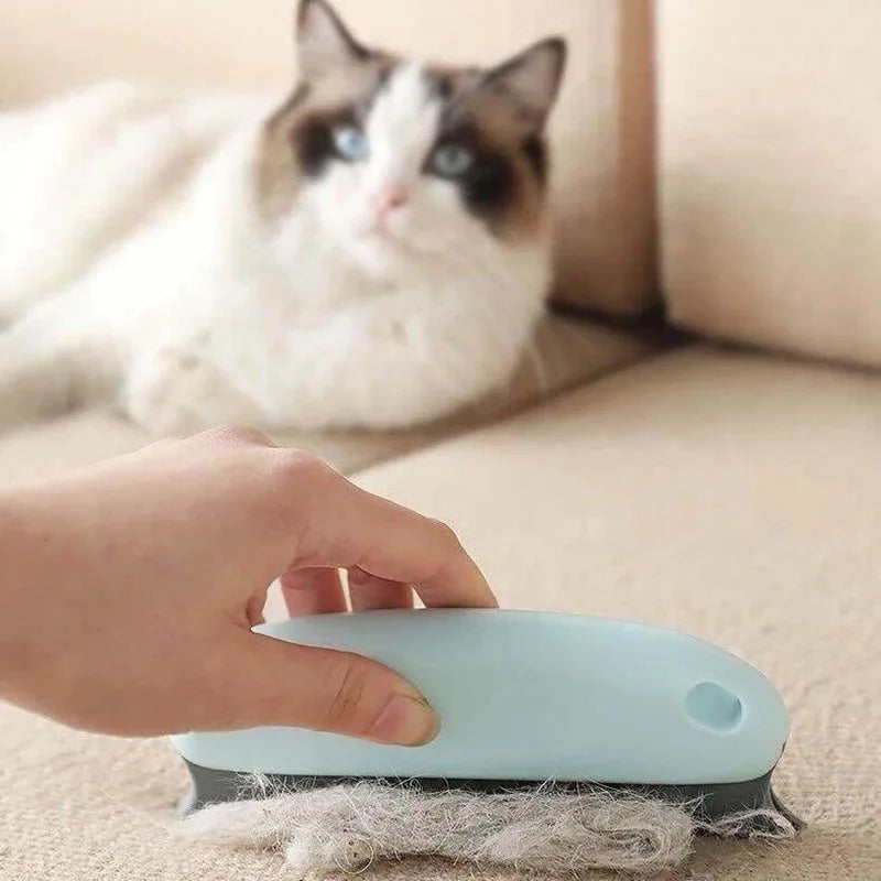 Dog Cat Hair Remover Brush | Efficient Pet Hair Detailer for Cars, Furniture, Carpets, Clothes, and Pet Beds