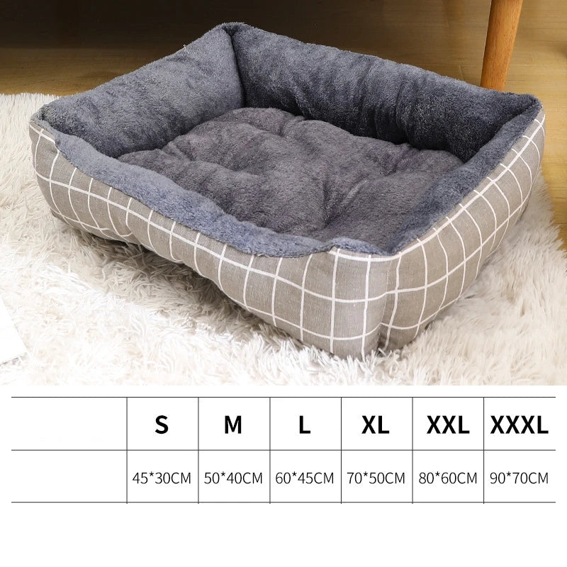 Cozy Plush Pet Bed Mat with PP Cotton Fill – Non-Slip, Machine Washable Fiber Mat for Dogs & Cats Ditzy Petunia