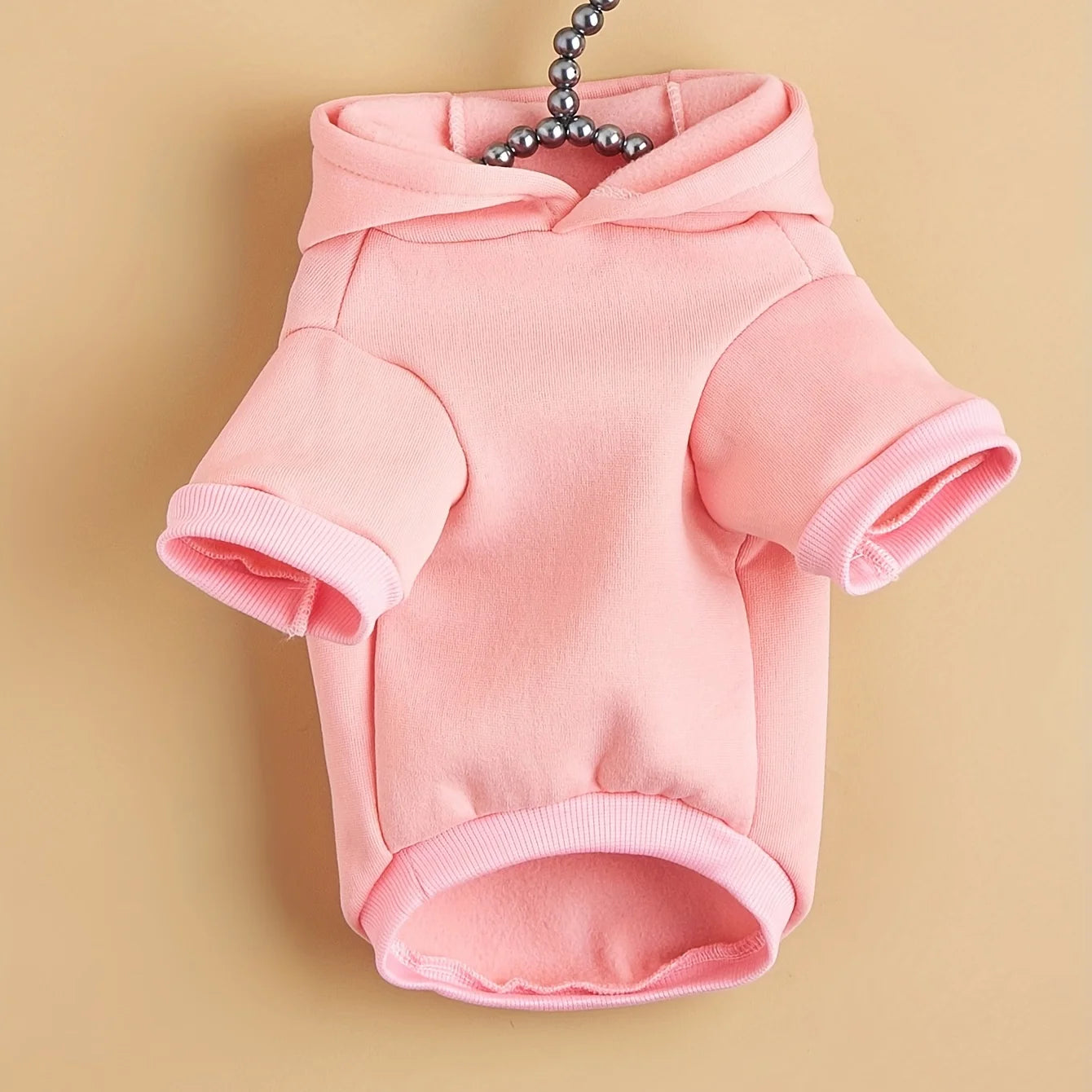 Warm Hooded Sweatshirts for Dogs & Cats β Cozy Velvet Printed Pet Clothes