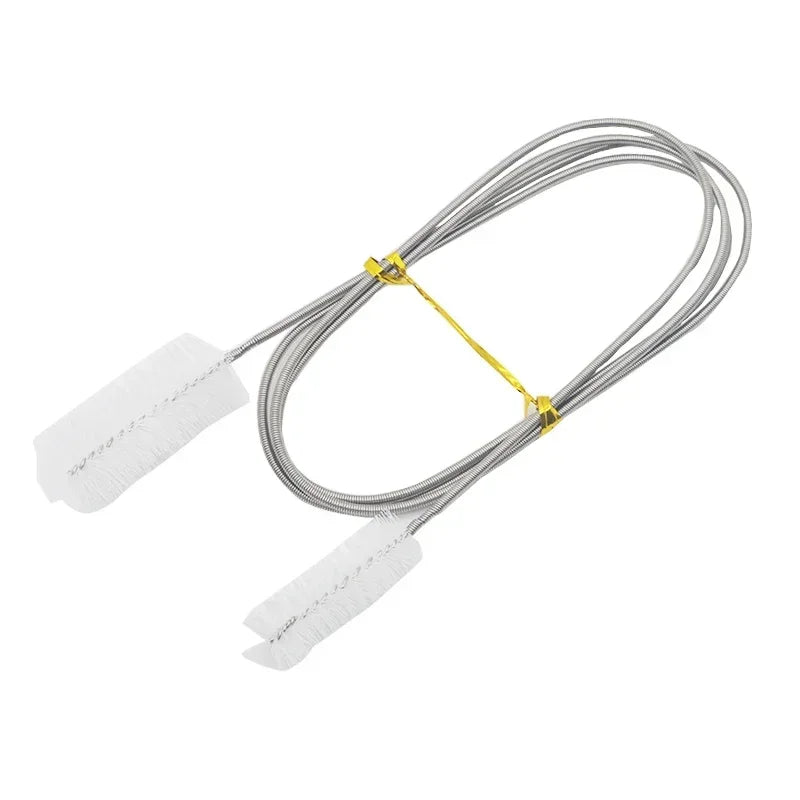 Flexible Aquarium Cleaning Brush – Stainless Steel Hose Brush for Fish Tanks, Filters & Tubing