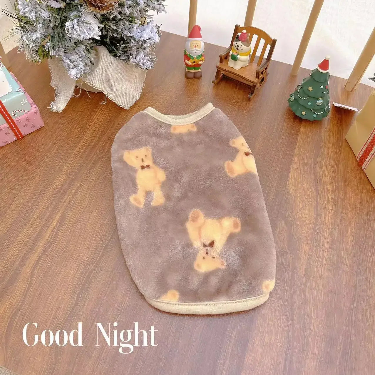 ๐พ Cozy Plush Jumpsuit for Dogs & Puppies โ Warm Velvet Pet Pajamas for Autumn & Winter