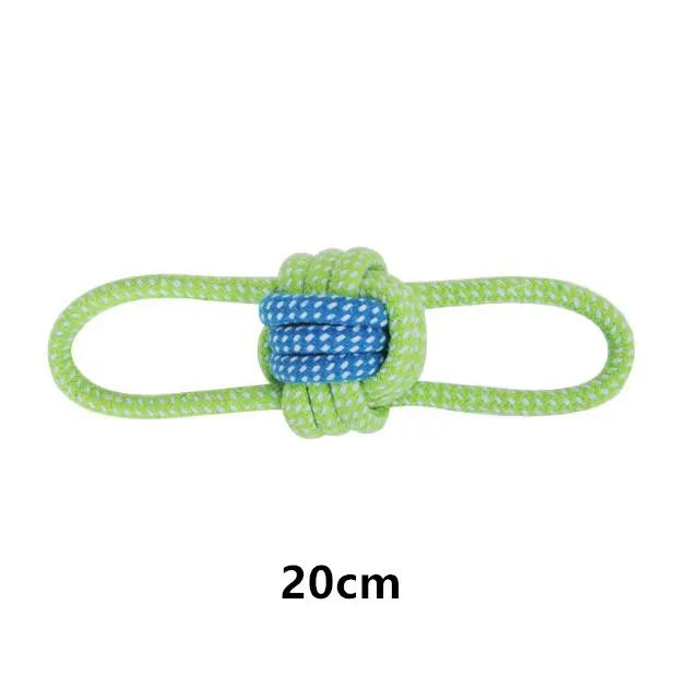Interactive Dog Rope Toys - Safe Chew & Dental Care for Puppies & Large Dogs Ditzy Petunia