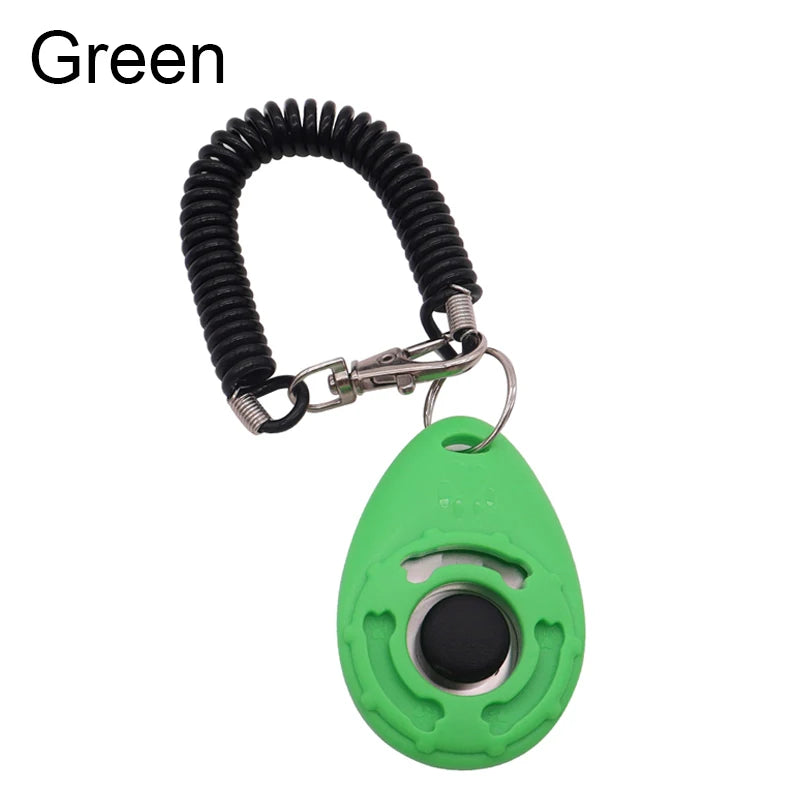 Pet Training Clicker with Wrist Strap – Effective Behavior Training Tool for Dogs, Cats, and More