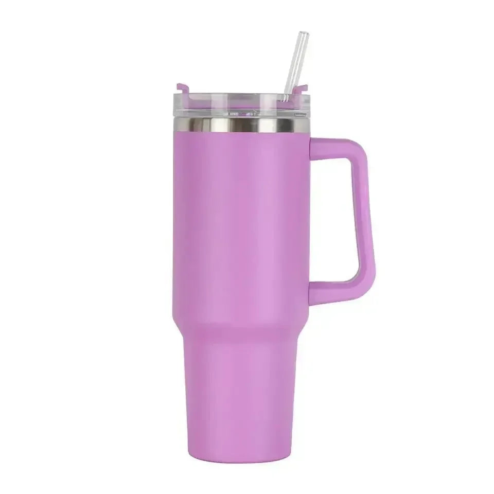 1200ml Stainless Steel Vacuum Flask - Thermos for Hot & Cold Drinks | Leak-Proof, Portable, Eco-Friendly Ditzy Petunia