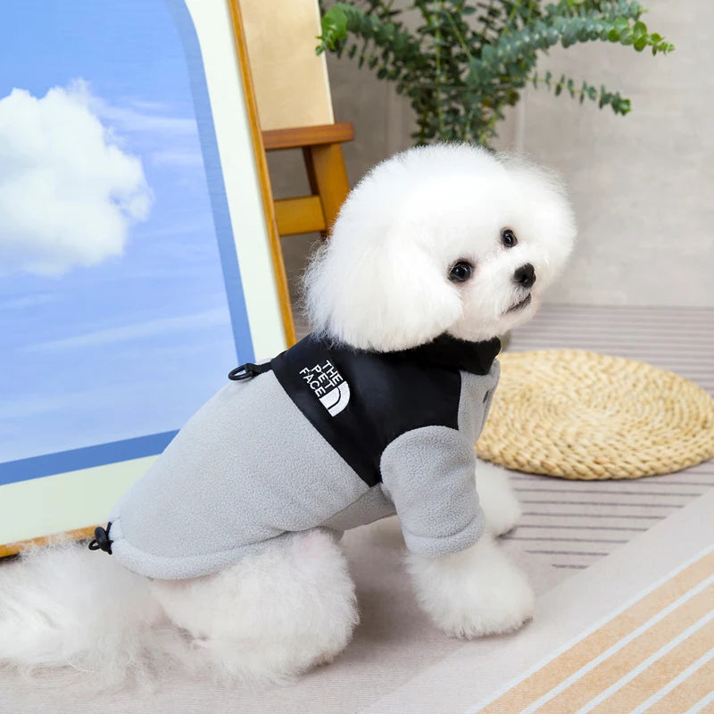 Winter Dog Coat Warm Fleece Jacket for Small & Medium Dogs – French Bulldog, Chihuahua, Yorkie, Pomeranian, Puppy Clothes