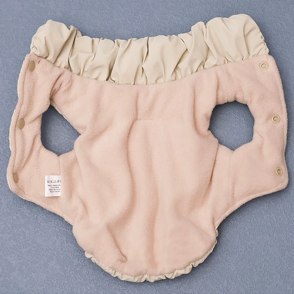 Soft Warm Dog Clothes Winter Padded Puppy Cat Coat Jacket for Small Medium Dogs | Chihuahua French Bulldog Poodle Vest Pet Outfitutfit Ditzy Petunia