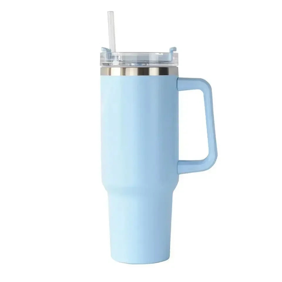 1200ml Stainless Steel Vacuum Flask - Thermos for Hot & Cold Drinks | Leak-Proof, Portable, Eco-Friendly Ditzy Petunia