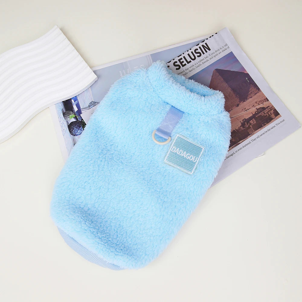 Winter Fleece Pet Vest – Cozy, Soft, and Perfect for Chilly Days