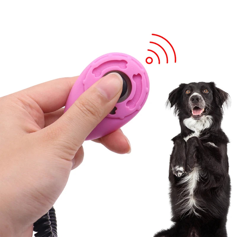 Pet Training Clicker with Wrist Strap – Effective Behavior Training Tool for Dogs, Cats, and More