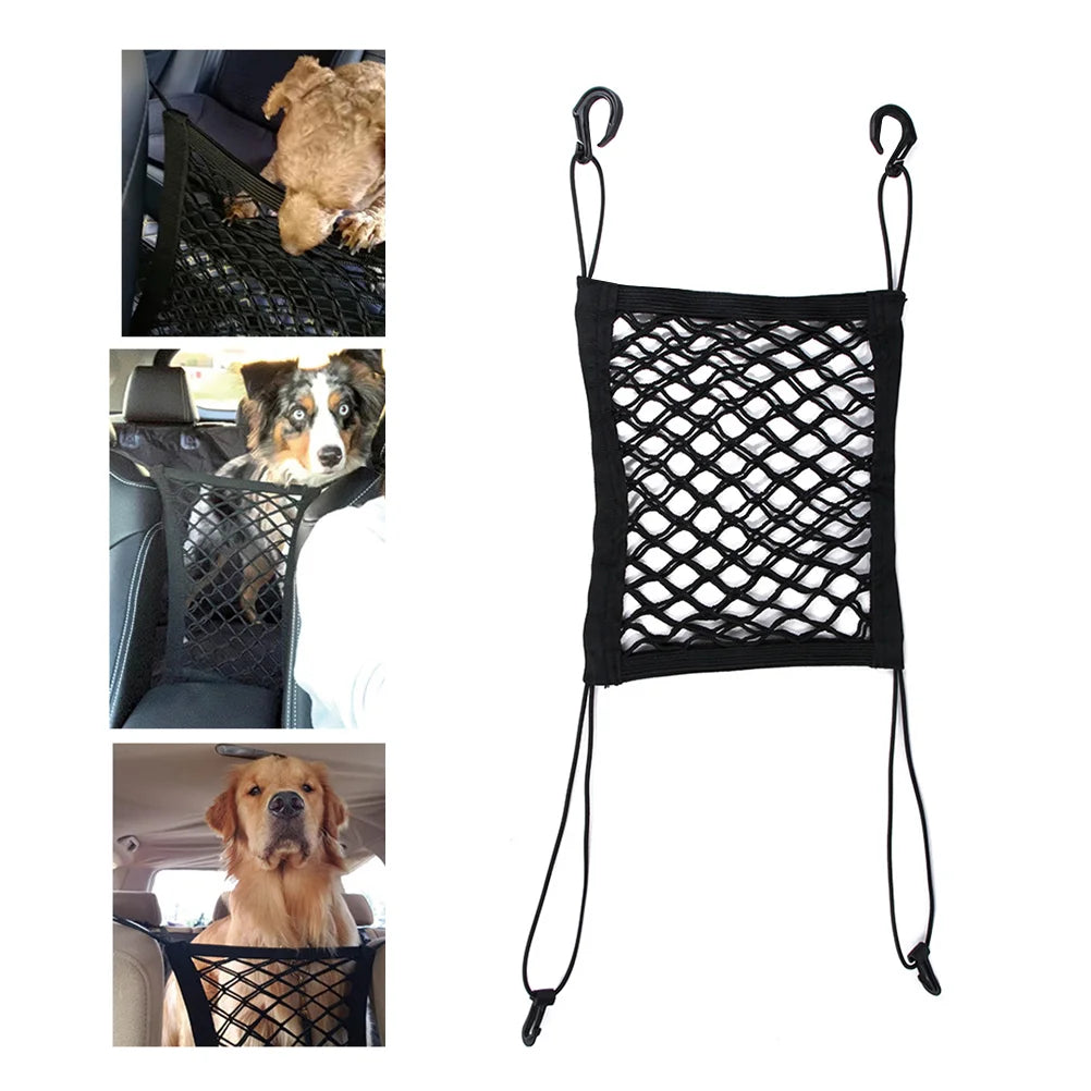 Durable Backseat Pet Barrier – Safe & Comfortable Travel Solution for Dogs