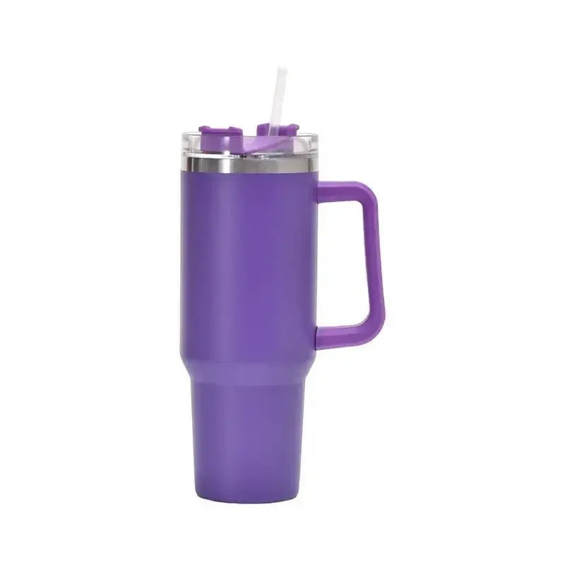 1200ml Stainless Steel Vacuum Flask - Thermos for Hot & Cold Drinks | Leak-Proof, Portable, Eco-Friendly Ditzy Petunia