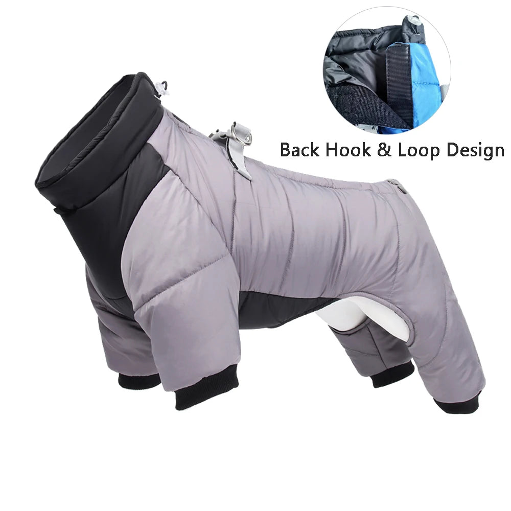 Winter Warm Thicken Dog Jacket for Small Medium Dogs - Waterproof, Windproof, Cozy Coat for Chihuahua, French Bulldog, Pug & More Ditzy Petunia