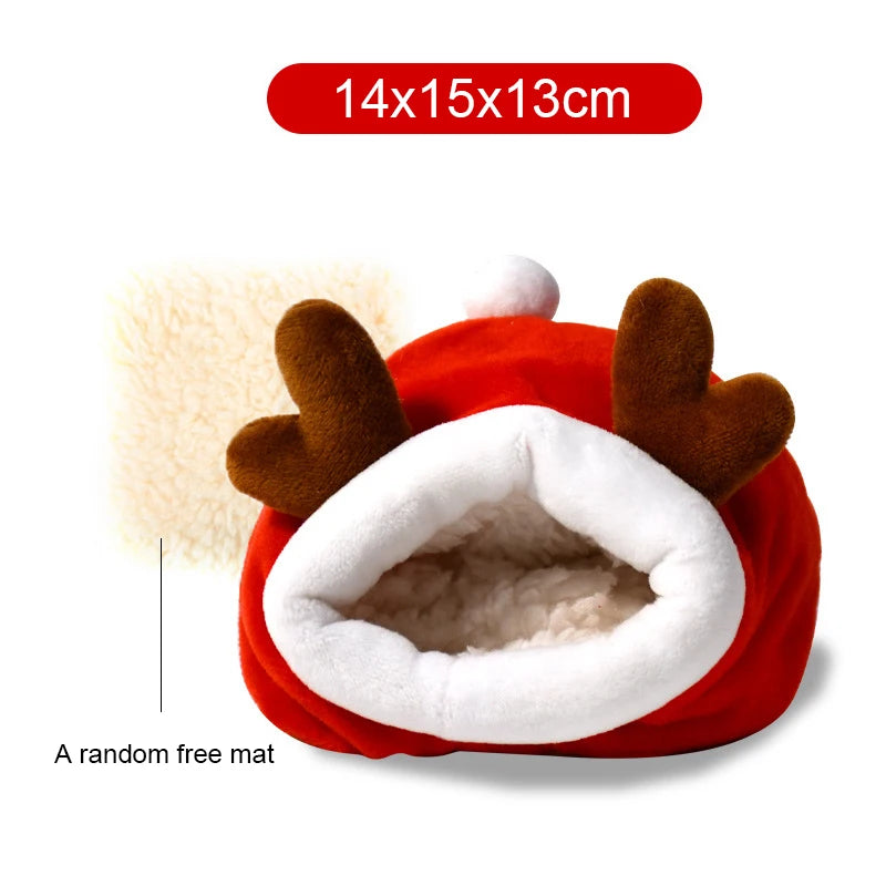 Cozy Fleece Hamster Nest β Soft, Warm & Snuggly Hideout