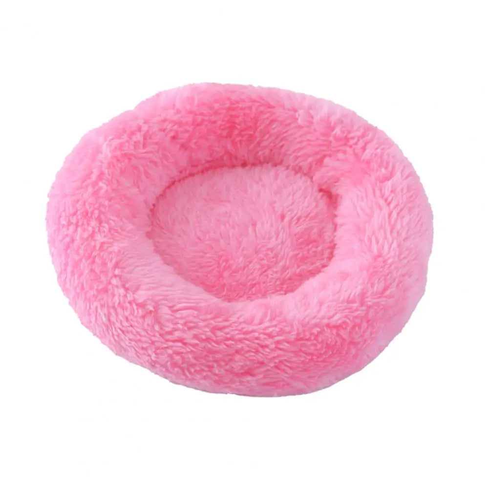 Warm Round Hamster Bed, Flannel Sleeping Nest for Small Pets (Hamster, Rabbit, Chinchilla)