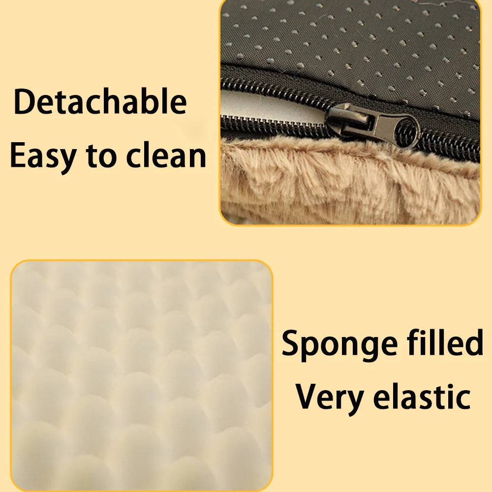Removable & Machine-Washable Corduroy Dog Bed – Cozy, Durable & Versatile Pet Sofa