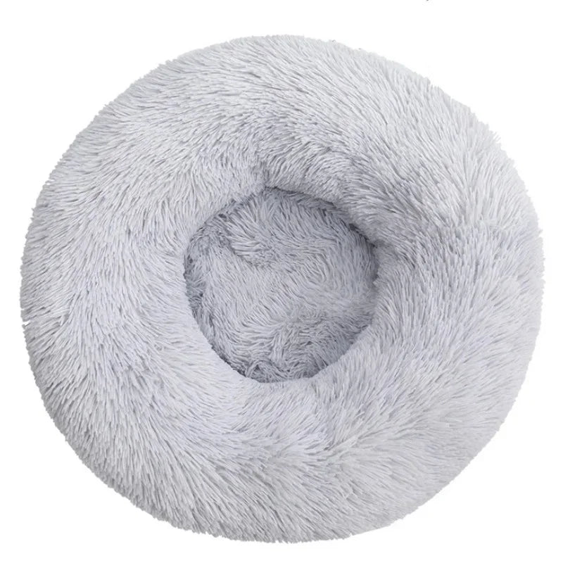 Eco-Friendly Plush Pet Bed with Non-Slip Bottom – Soft & Comfortable Dog and Cat Bed (Machine Washable) Ditzy Petunia