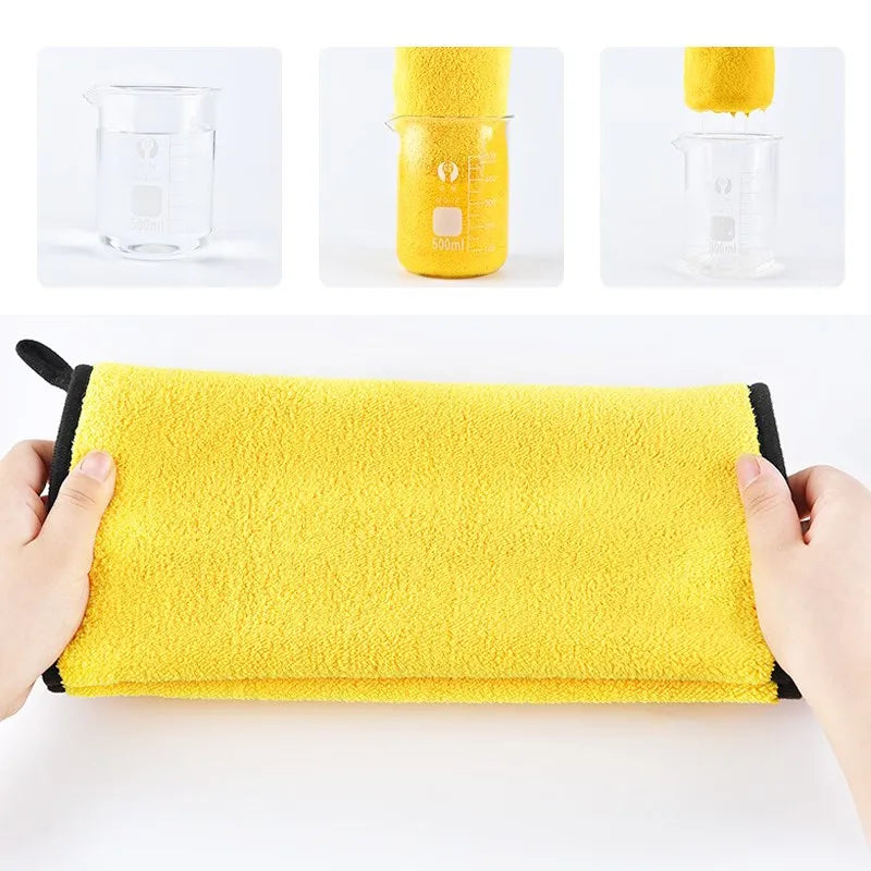 🐾 Ultra-Absorbent Pet Towel – Quick-Dry for Bath Time, Travel & More