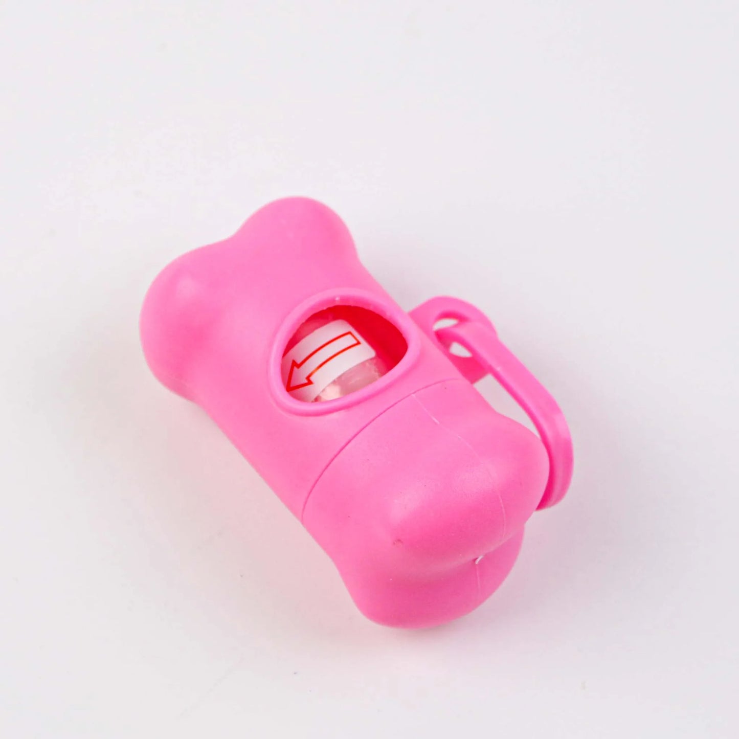 🦴 Portable Bone-Shaped Dog Waste Bag Holder – Includes Disposable Bags for Outdoor Walks