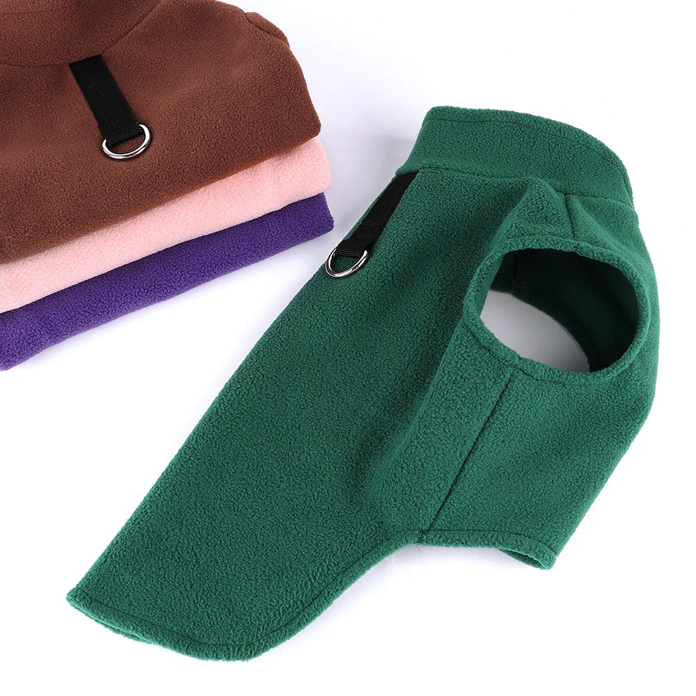 Soft Dog Vest Winter Jacket for Small & Medium Dogs - Cozy Pet Cloak Coat for Puppies and Chihuahuas