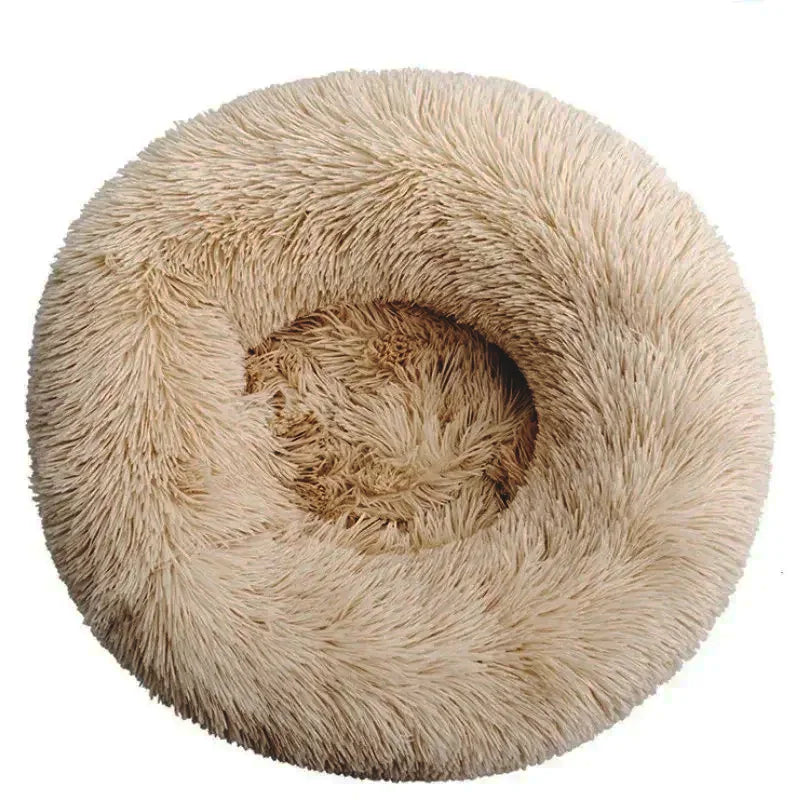 Eco-Friendly Plush Pet Bed with Non-Slip Bottom – Soft & Comfortable Dog and Cat Bed (Machine Washable) Ditzy Petunia