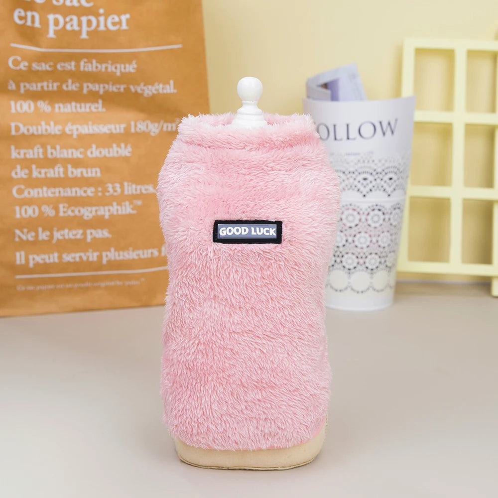 Winter Fleece Pet Vest – Cozy, Soft, and Perfect for Chilly Days