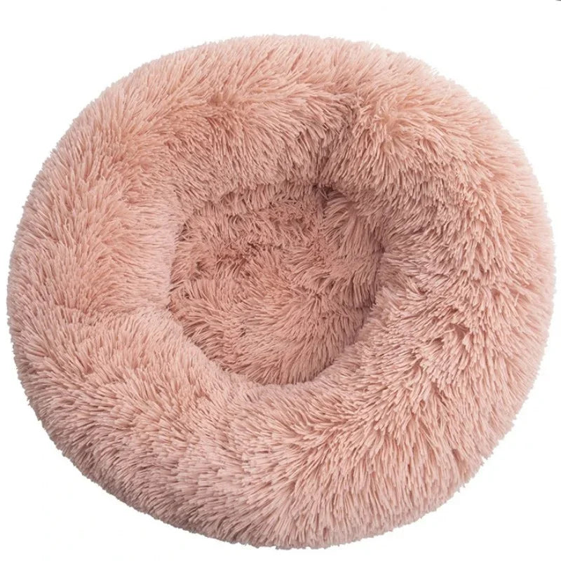 Eco-Friendly Plush Pet Bed with Non-Slip Bottom – Soft & Comfortable Dog and Cat Bed (Machine Washable) Ditzy Petunia