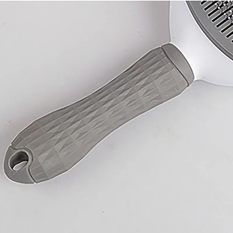 Pet Hair Removal Slicker Brush – Gentle Grooming Tool for Dogs, Cats & Small Pets | Removes Loose Hair, Tangles, & Dirt | Massaging & Skin-Friendly Design Ditzy Petunia
