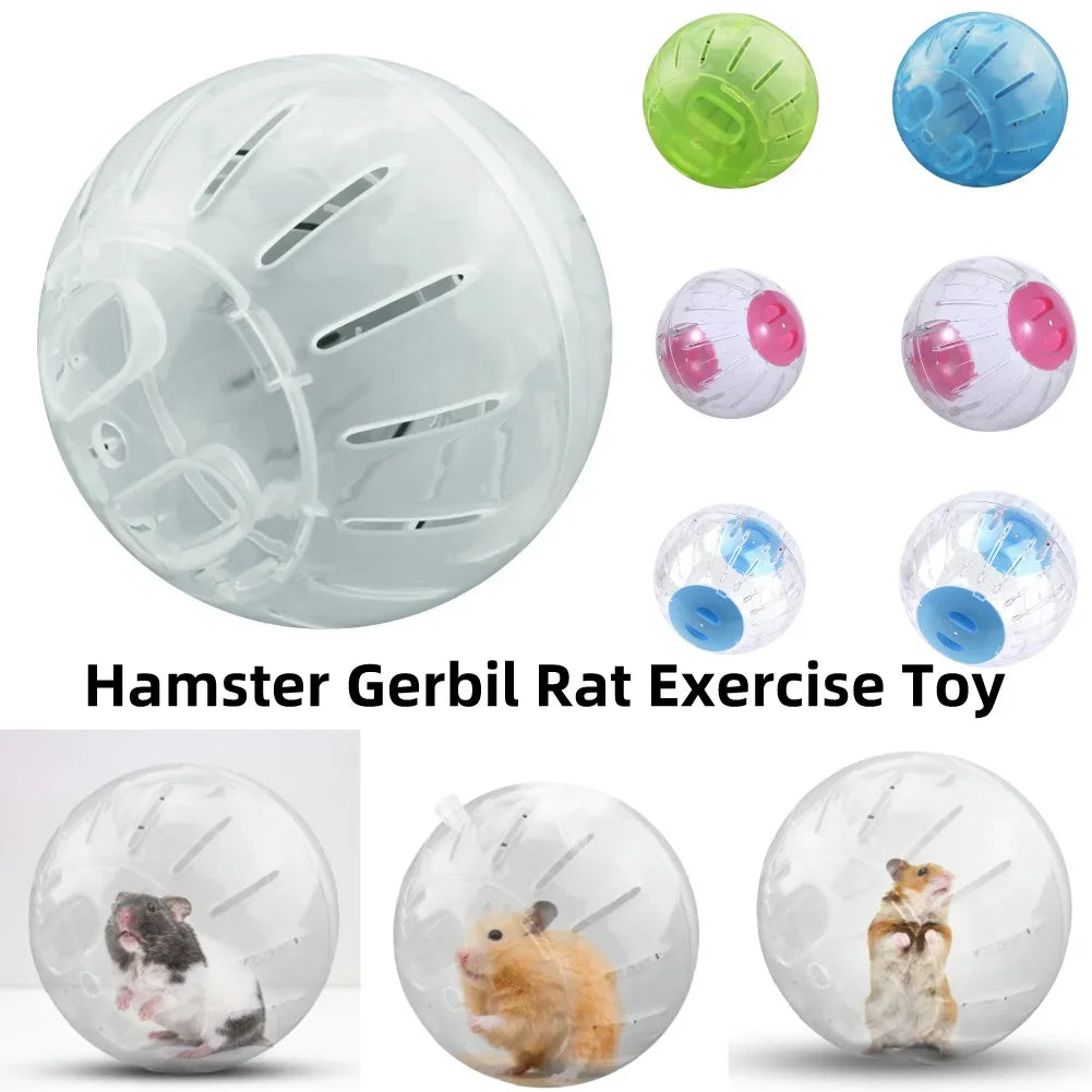Plastic Rodent Mini Jogging Ball – Hamster, Gerbil & Mouse Exercise Toy