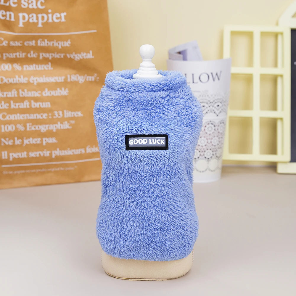 Winter Fleece Pet Vest – Cozy, Soft, and Perfect for Chilly Days