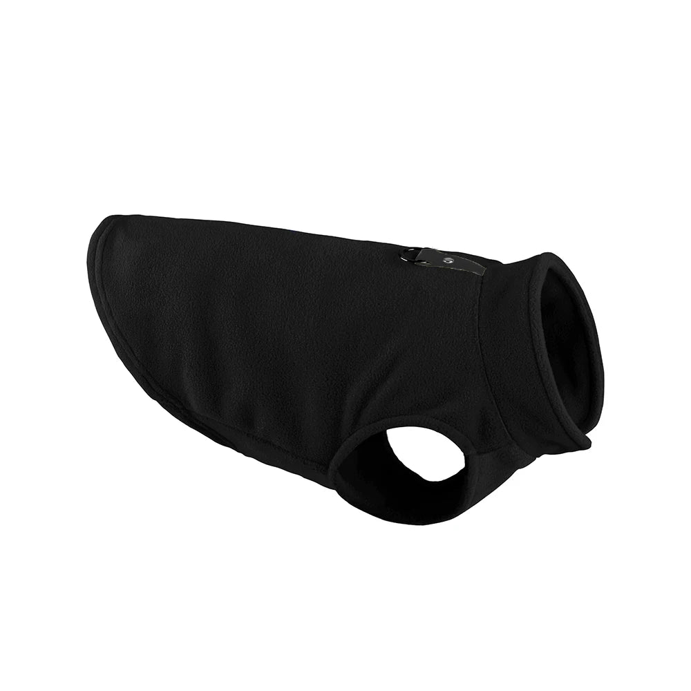 Winter Fleece Dog Clothes – Warm Puppy Coat for Small & Medium Dogs