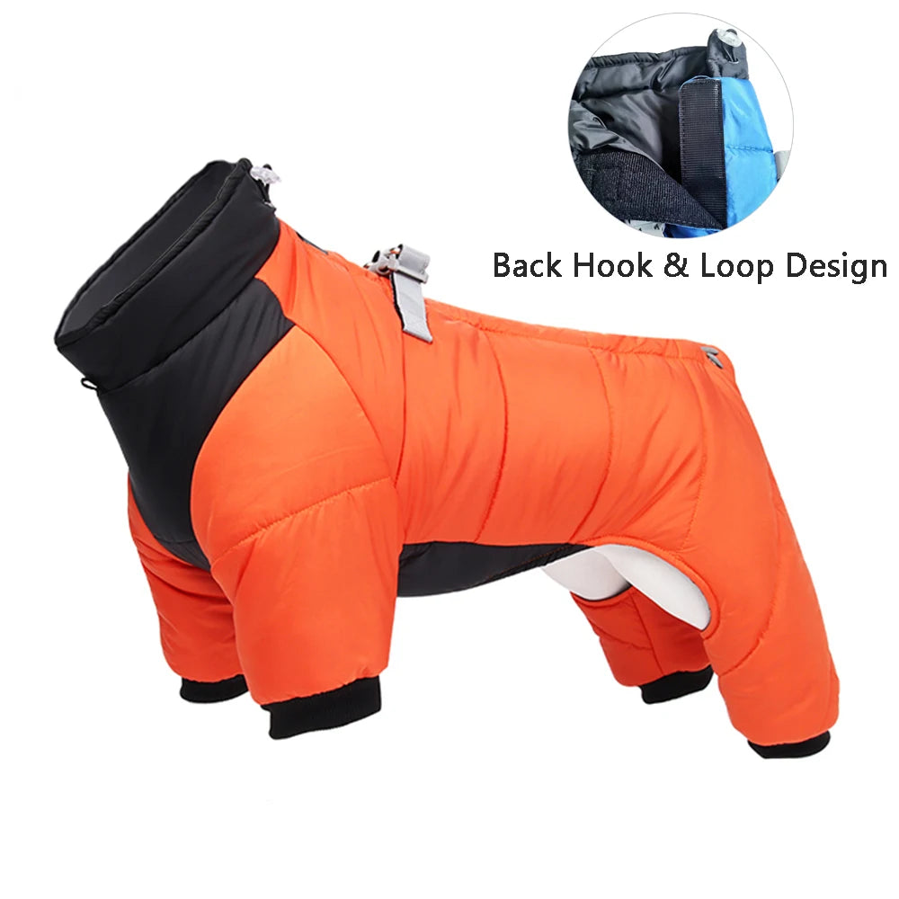 Winter Warm Thicken Dog Jacket for Small Medium Dogs - Waterproof, Windproof, Cozy Coat for Chihuahua, French Bulldog, Pug & More Ditzy Petunia