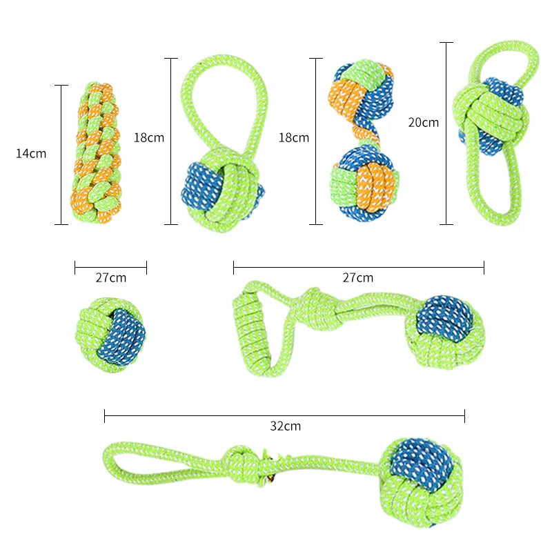 Interactive Dog Rope Toys - Safe Chew & Dental Care for Puppies & Large Dogs Ditzy Petunia