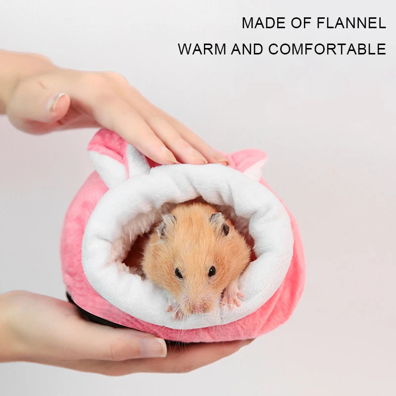 Cozy Fleece Hamster Nest β Soft, Warm & Snuggly Hideout