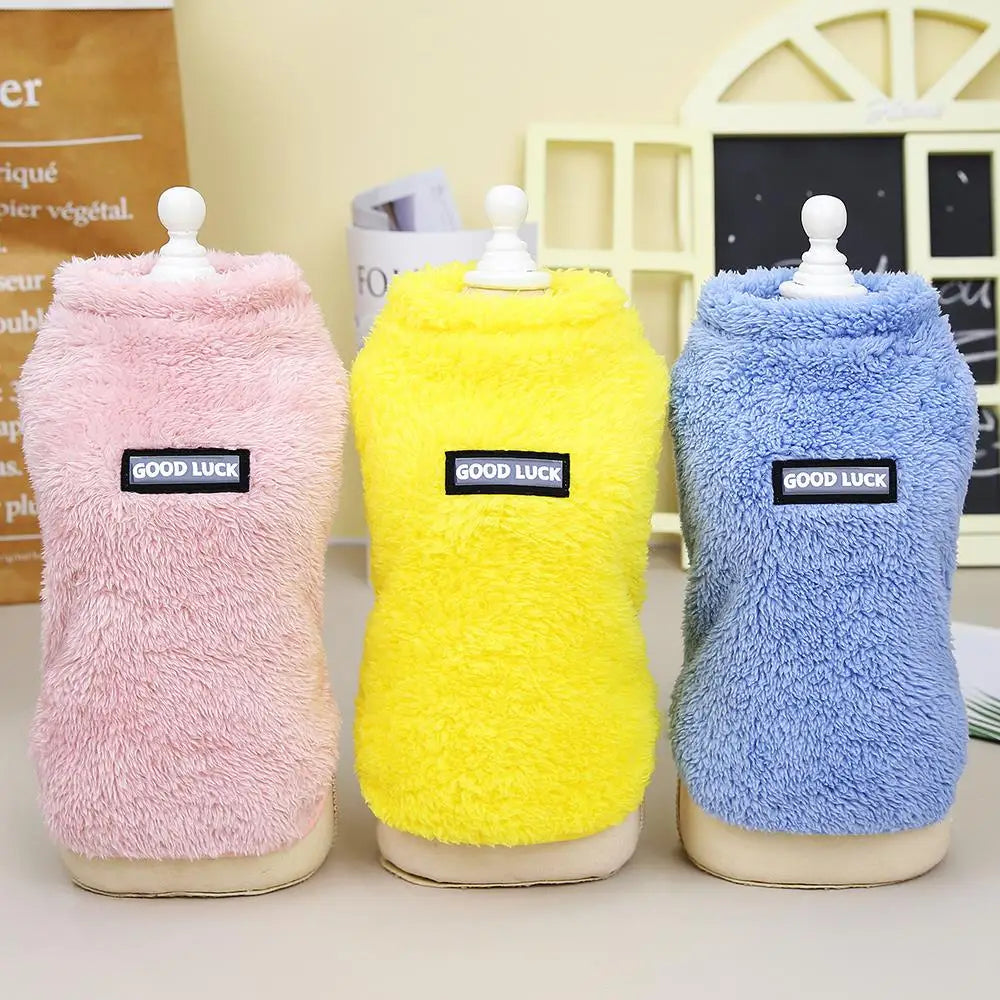 Winter Fleece Pet Vest – Cozy, Soft, and Perfect for Chilly Days