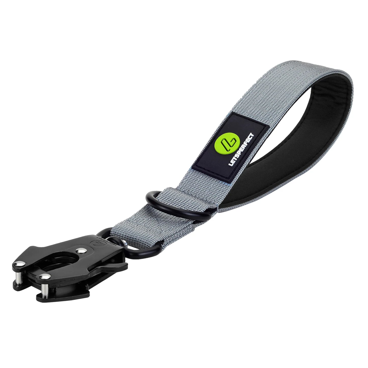 Tactical Nylon Dog Collar with Handle – Adjustable, Padded, and Heavy-Duty for Large Dogs